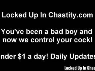 Vy jsou získávání locked v chastity pro dobrý: volný xxx video 0b