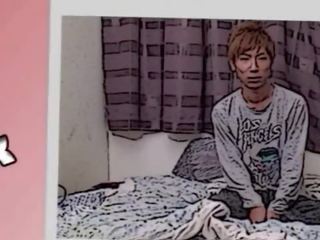 18 vuosi vanha japanilainen twinkki ruuvattu kova mukaan väärennös putz
