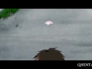 Hentai teen gets soaked wet twat fucked