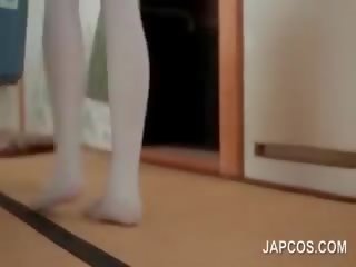 Asian Teen Maid Doing The Cleaning films Butt Upskirt
