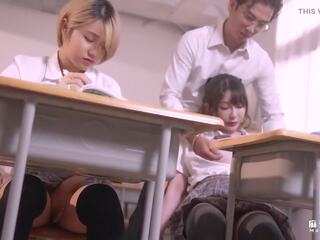 Model Tv - Summer Exam Sprint: School Uniform Blowjob sex film feat. Han Tang by FapHouse