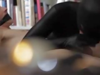 Catsuit Intruder Fucks Her x rated film Slave