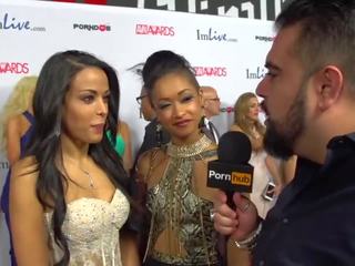 Pornhubtv layla günah & cilt elmas kırmızı carpet 2015 avn interviews