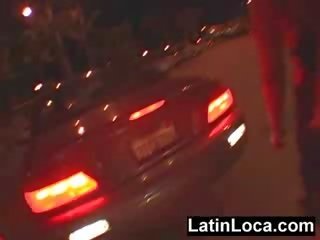 Bucľaté latina eskorta vyzdvihnúť hore od the ulica a fucked ťažký