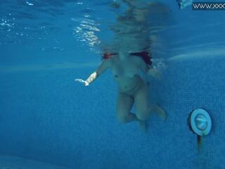 Diana Rius fantastic petite pornstar underwater