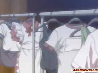 Bondage Hentai Nurse With Gagging Sucking johnson And Swallowing Cum