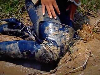 挑発的 muddy 長い ブーツ, フリー パンスト 高解像度の セックス フィルム 83