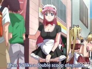 Anime sweetie taped while giving a hot blowjob