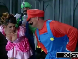 Jerk That Joy Stick: terrific Mario Bros Get Busy With Princess Brooklyn Chase