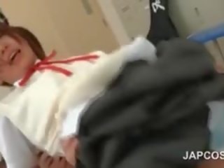 Japanese provocative young lassie Fucked Doggy Style By oversexed Teacher