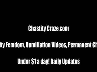 The Price You Pay Being with Me is Chastity: Free adult film ea