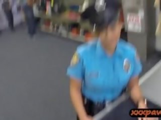 Big Tits Latina Police Officer Pawned Her Pussy To Earn Cash