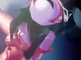 Fantastic hentai wings vibing her entuk and blowing jago