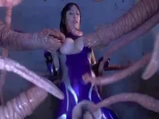 Arrapato tentacoli scopa grande titty asiatico x nominale video bambola rosa micio