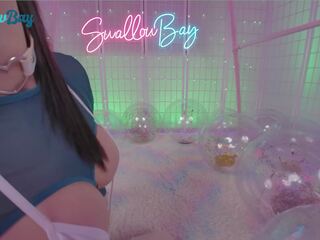 Swallowbay Swinging sex movie adventure with captivating vixen Melissa Stratton VR