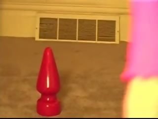 Extreme skinny amateur kinky anal toys