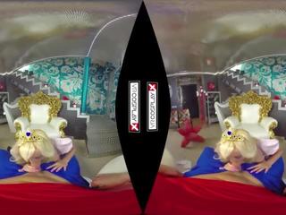 VR adult clip Princess Peach gets FUCKED by Mario POV on VRCosplayX.com Porn clips