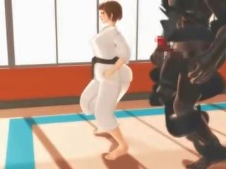 헨타이 karate lassie 커억 에 에이 대규모 회원 에 3d