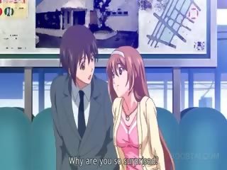 Redhead Anime School Doll Seducing Her attractive Teacher