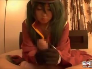 Provocative Japanese Cosplayer Gets Pussy Pounded And Creampied