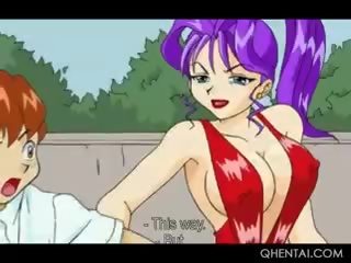 Malaking suso hentai redhead ay nagbibigay sa bj sa animnapu't siyam at makakakuha ng fucked