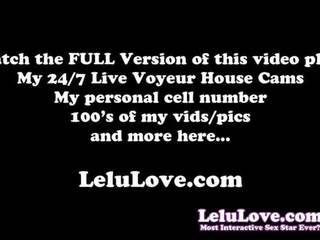 Lelu Love-POV Red Dress Striptease Virtual porn
