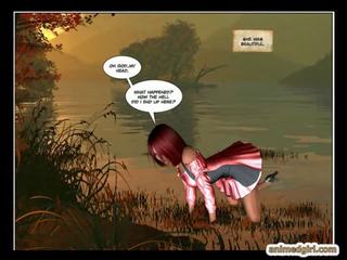 Mermaid Rose 3d comic futanari