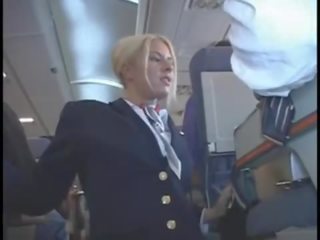 Riley Evans American Stewardess exceptional Handjob