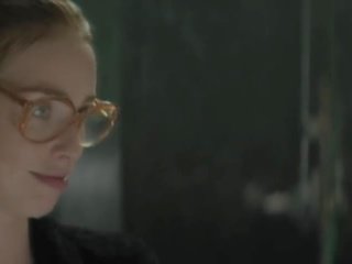 Freya Mavor - The young female in the Car with Glasses and a Gun (2015)