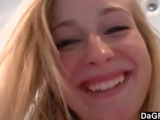 Libidinous young sweetheart teases her boyfriend on webcam