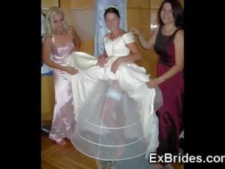 Deze maagd brides kantelen wachten een longer!