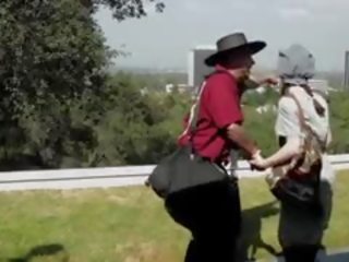 Rotschopf amish teenager bending über für verboten putz