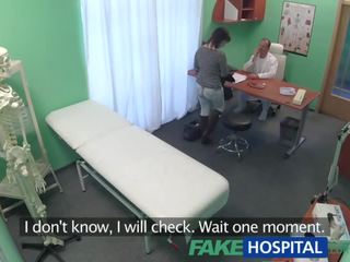 FakeHospital Patient has a pussy check up x rated clip shows