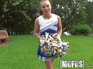 Mofos - provocative cheerleader sucks big pecker