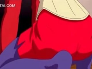 Splendid Blowjob In Close-up With Busty Anime Hottie