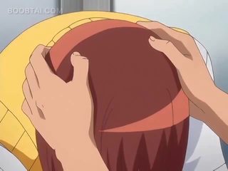 Provocative anime school sweetheart tasting and fucking cock