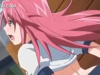 Hentai dirty video siren in big tits gets wet
